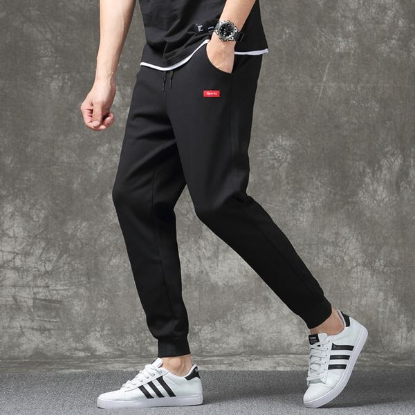spring and autumn 2020 men's korean casual loose casual sports legged sports soft knitted pants pants trend 63hdz, Blue
spring and autumn 2020 men's korean casual loose casual sports legged sports soft knitted pants pants trend 63hdz, Blue