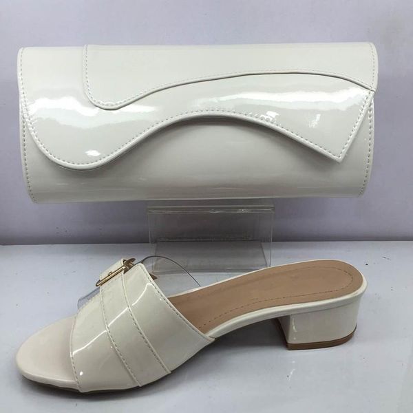 white medium heel shoes and bag set african slip-on shoes with handbag set gy47 heel height 4cm, Black
white medium heel shoes and bag set african slip-on shoes with handbag set gy47 heel height 4cm, Black