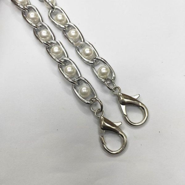 sweet portable imitate pearl bag strap belt handles chain women handbag shoulder bag strap replacement long accessories, Black
sweet portable imitate pearl bag strap belt handles chain women handbag shoulder bag strap replacement long accessories, Black