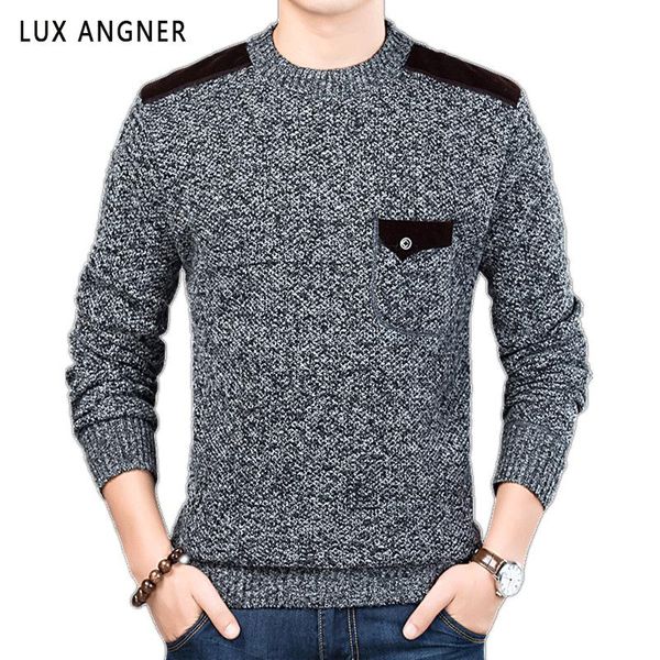 lux angner new men's thick pullover sweater men autumn winter warm casual kintted sweater vintage pullovers men korean clothing, White;black
lux angner new men's thick pullover sweater men autumn winter warm casual kintted sweater vintage pullovers men korean clothing, White;black