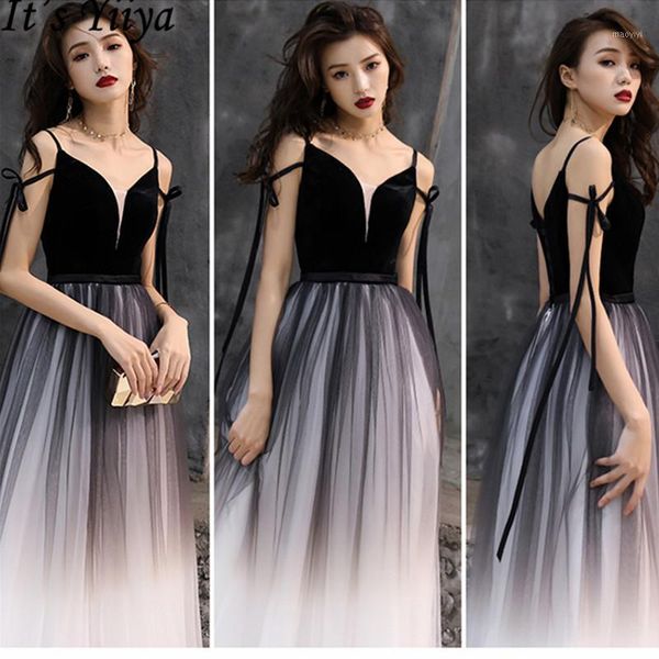 it's yiiya 2019 evening dress slim spaghetti strap formal gown contrast color elegant lace up women party long dresses e0301, White;black
it's yiiya 2019 evening dress slim spaghetti strap formal gown contrast color elegant lace up women party long dresses e0301, White;black