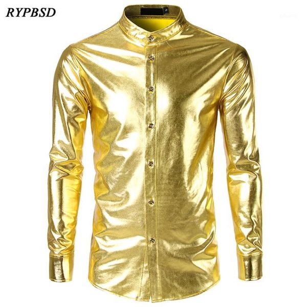 nightclub shirt men 2019 new fashion stand collar long sleeve casual stage dance men shiny shirt -xxl1, White;black
nightclub shirt men 2019 new fashion stand collar long sleeve casual stage dance men shiny shirt -xxl1, White;black