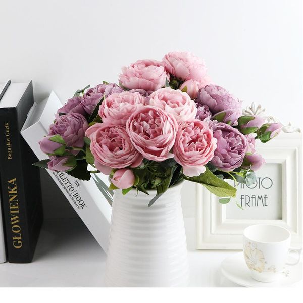 1 bundle silk peony bouquet home decoration accessories wedding party scrapbook fake plants diy pompons artificial roses bbympg
1 bundle silk peony bouquet home decoration accessories wedding party scrapbook fake plants diy pompons artificial roses bbympg