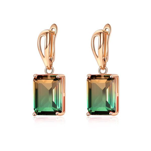 8seasons gold copper metal drop earrings for women colorful gradient square crystal fashion dangle earrings jewelry, 1pair, Silver
8seasons gold copper metal drop earrings for women colorful gradient square crystal fashion dangle earrings jewelry, 1pair, Silver