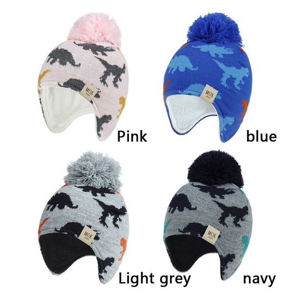2020 baby knitted pompon hat new autumn and winter dinosaur jacquard boys and girls ear caps children's woollen hat knitted hats a1014, Yellow
2020 baby knitted pompon hat new autumn and winter dinosaur jacquard boys and girls ear caps children's woollen hat knitted hats a1014, Yellow