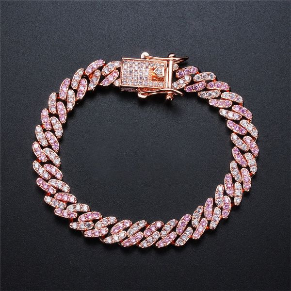 trendy men women bracelets gold plated bling cz stone miami cuban bracelets jewelry fashion bracelet for men women, Black
trendy men women bracelets gold plated bling cz stone miami cuban bracelets jewelry fashion bracelet for men women, Black