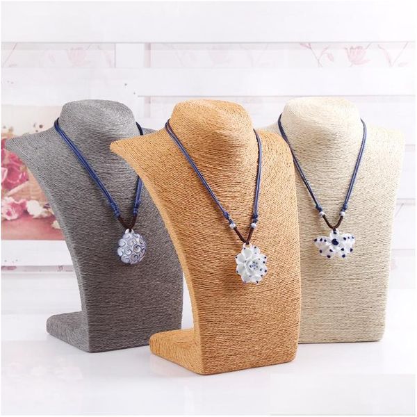 height 28cm four optional colors cord model wearing l pleural pendant display shelf necklace holder frame jewelry display stand 7zsec, Black
height 28cm four optional colors cord model wearing l pleural pendant display shelf necklace holder frame jewelry display stand 7zsec, Black