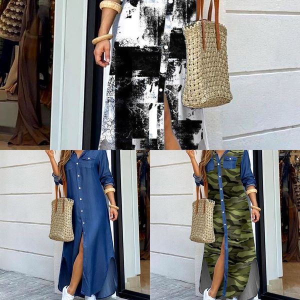 medou 2020 new spring and summer long skirt shirtshirt shirtfashion long shirt yeagn dress for women, Black
medou 2020 new spring and summer long skirt shirtshirt shirtfashion long shirt yeagn dress for women, Black
