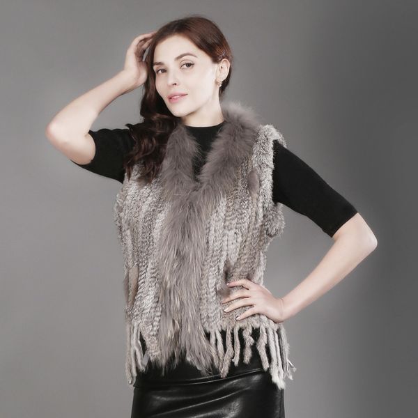 2020 women natural real rabbit fur vest spring autumn knitted raccoon fur collar waistcoat brand real rabbit fur gilet lj201204, Black
2020 women natural real rabbit fur vest spring autumn knitted raccoon fur collar waistcoat brand real rabbit fur gilet lj201204, Black