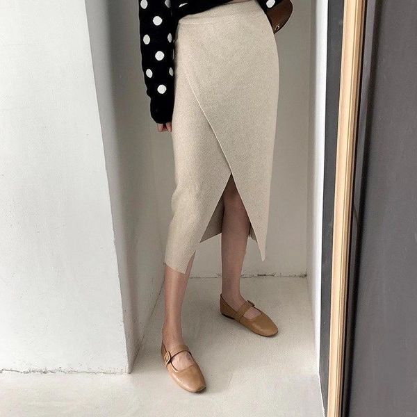 skirts high waist split knitted woman solid color elegant skirt women's korean style 2021 autumn winter mujer faldas, Black
skirts high waist split knitted woman solid color elegant skirt women's korean style 2021 autumn winter mujer faldas, Black