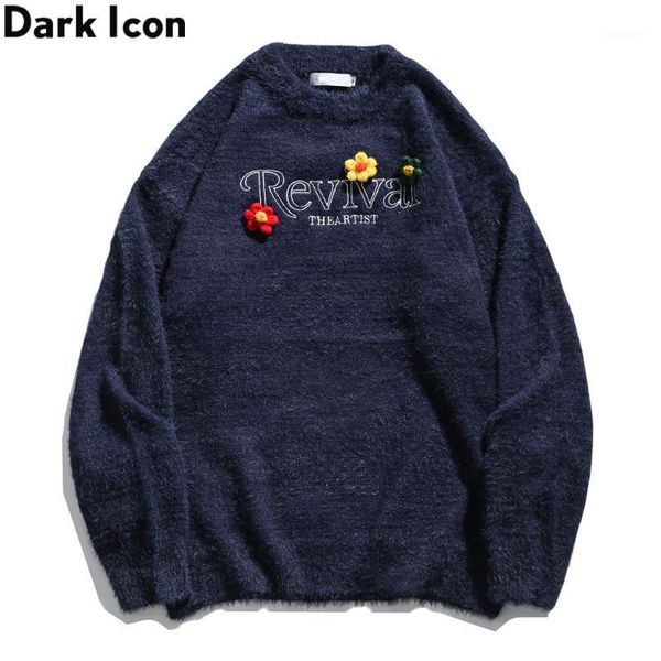 dark floral letters embroidery sweater men women crew neck crop knitwear sweaters1, White;black
dark floral letters embroidery sweater men women crew neck crop knitwear sweaters1, White;black