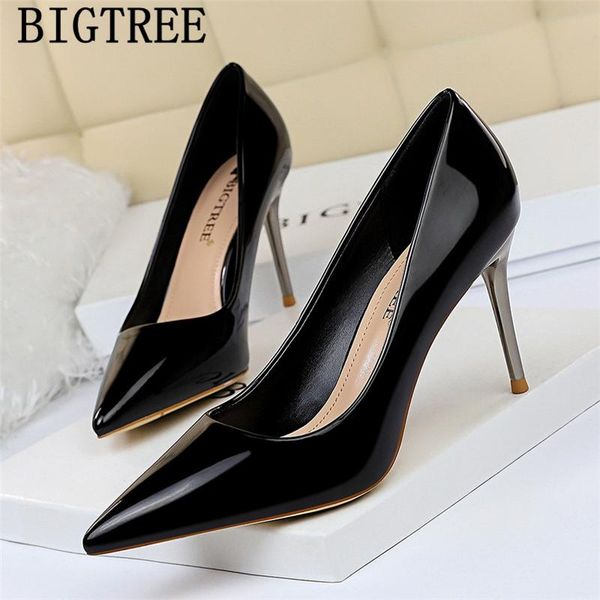dress shoes wedding bride luxury heels stiletto valentine high bigtree pointed vintage tacones mujer, Black
dress shoes wedding bride luxury heels stiletto valentine high bigtree pointed vintage tacones mujer, Black