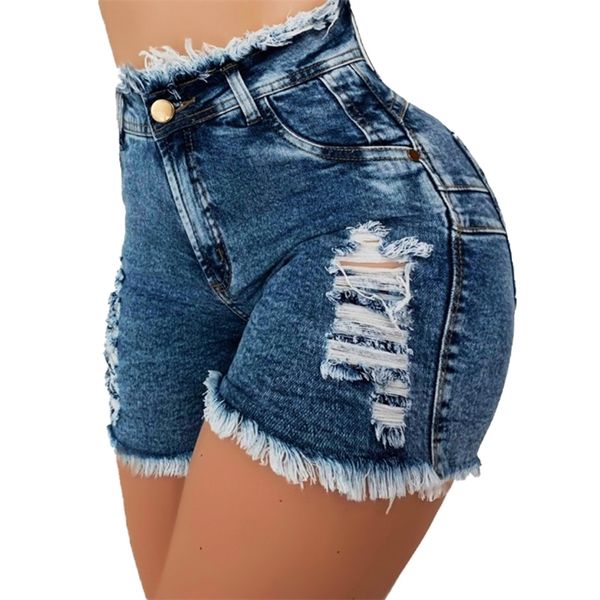 summer shinny female casual pocket holes denim pants shorts fashion light blue high waist jeans for women d30 y200822
summer shinny female casual pocket holes denim pants shorts fashion light blue high waist jeans for women d30 y200822