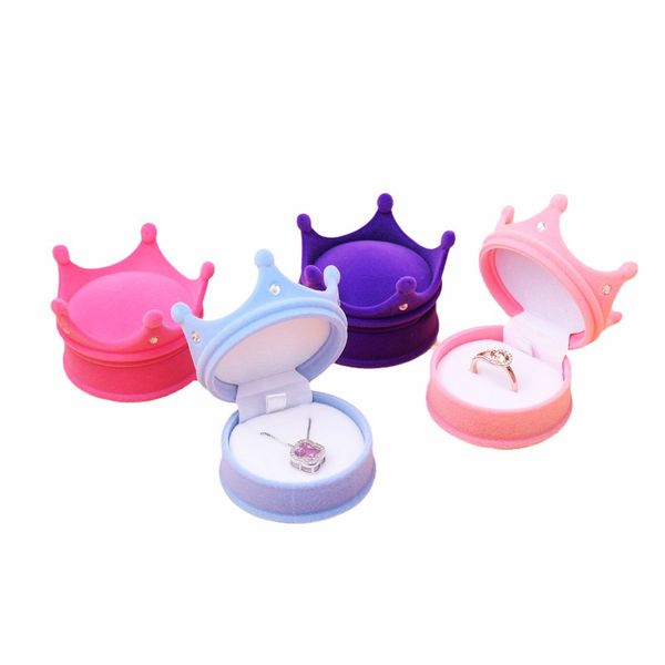 delivery velvet jewelry display box jewelry packaging box crown shape ring earring necklace storage box, Black;white
delivery velvet jewelry display box jewelry packaging box crown shape ring earring necklace storage box, Black;white