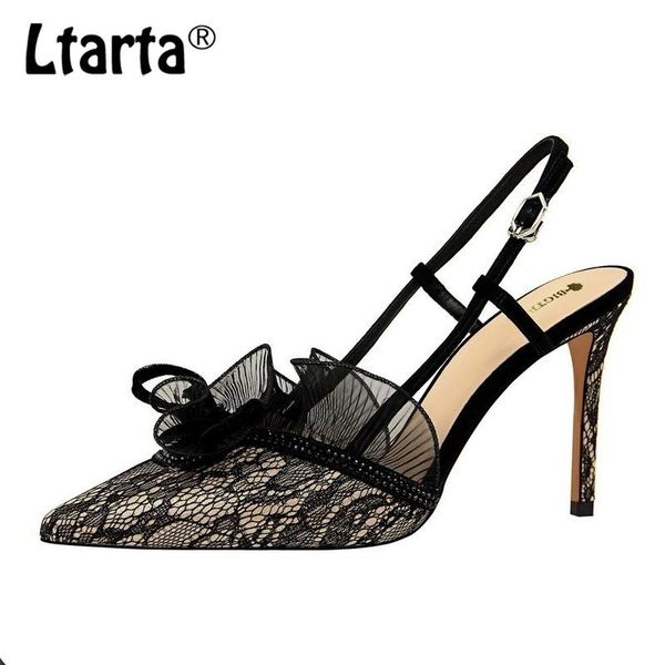ltarta 9cm 2020 new high heel fashion banquet was thin women's shoes stiletto heel rhinestone lace hollow sandals ds, Black
ltarta 9cm 2020 new high heel fashion banquet was thin women's shoes stiletto heel rhinestone lace hollow sandals ds, Black