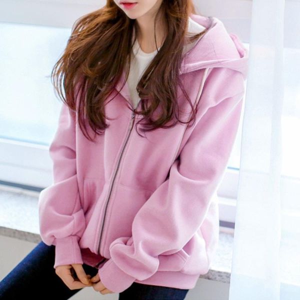2020 hoody autumn fleece pockets loose long casual jacket coat sweatshirt solid sleeve women zipper feminine jdtnt, Black;white
2020 hoody autumn fleece pockets loose long casual jacket coat sweatshirt solid sleeve women zipper feminine jdtnt, Black;white