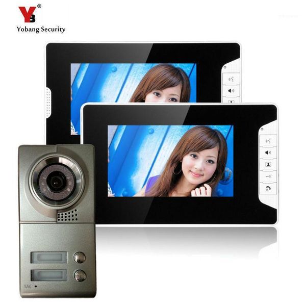 video door phones yobang security hip 7-inch tft lcd building intercom system doorbell villa with high definition camera1
video door phones yobang security hip 7-inch tft lcd building intercom system doorbell villa with high definition camera1