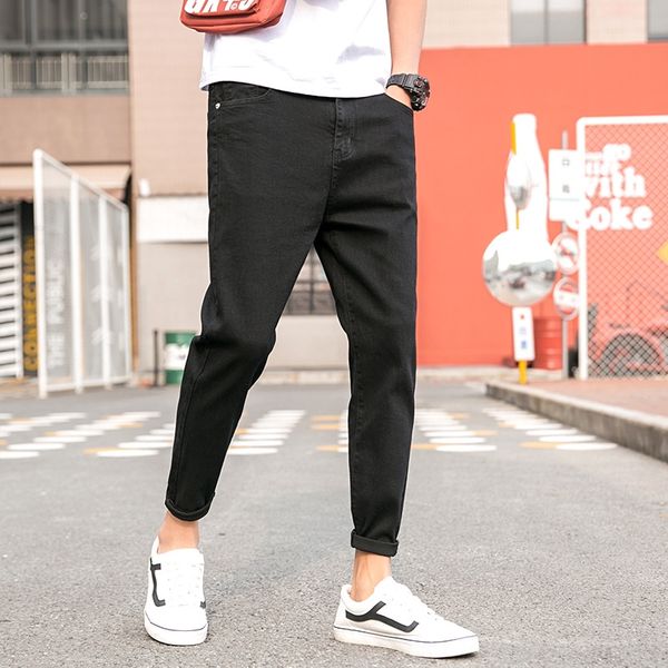 men's cropped pants summer slim fit skinny korean style trendy and jeans pants and jeans boys ins9 all-match w7tsf, Blue
men's cropped pants summer slim fit skinny korean style trendy and jeans pants and jeans boys ins9 all-match w7tsf, Blue