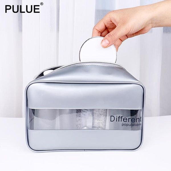 хорошее качество матовый прозрачный водонепроницаемый женщин cosmetic bag мужчины вымойте мешок портативный куб туалетных принадлежностей сл
хорошее качество матовый прозрачный водонепроницаемый женщин cosmetic bag мужчины вымойте мешок портативный куб туалетных принадлежностей сл