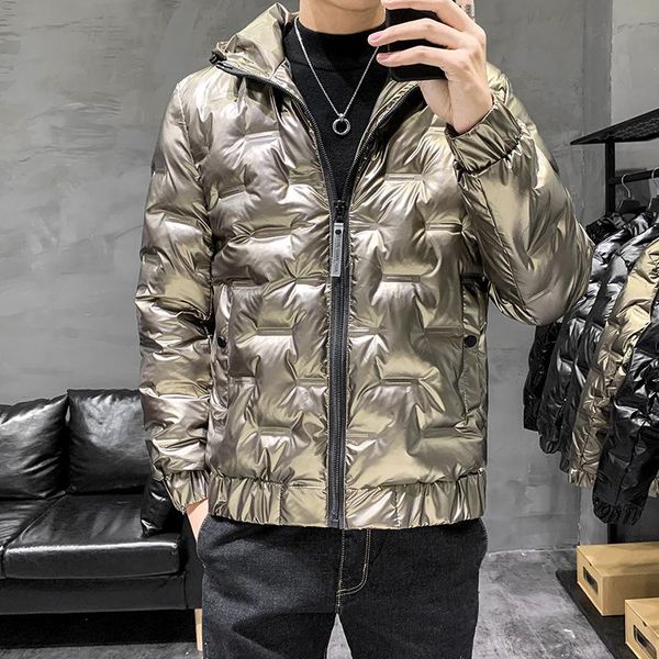 men's down & parkas shiny jacket coats 2021 winter men short thick cotton coat fashion stand collar slim clothes parka, Black
men's down & parkas shiny jacket coats 2021 winter men short thick cotton coat fashion stand collar slim clothes parka, Black