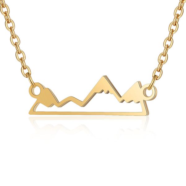 10pcs snowy mountain peak range pendant necklaces for women girls stainless steel minimalist collar choker chain jewelry, Silver
10pcs snowy mountain peak range pendant necklaces for women girls stainless steel minimalist collar choker chain jewelry, Silver