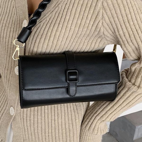 veryme 2020 pu leather baguette bag for female simple students shoulder bag solid color women tote bags retro messenger lady
veryme 2020 pu leather baguette bag for female simple students shoulder bag solid color women tote bags retro messenger lady