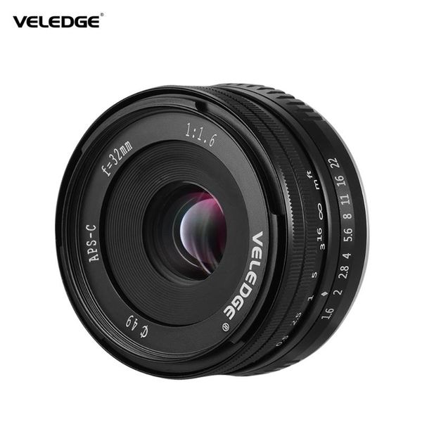 veledge 32mm f/1.6 high resolution large aperture camera prime lens for fuji x-mount mirrorless cameras mf manual focus lens
veledge 32mm f/1.6 high resolution large aperture camera prime lens for fuji x-mount mirrorless cameras mf manual focus lens