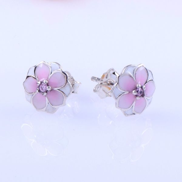 wholesale cute women's pink flower stud earring women girls wedding gift with box for real 925 sterling silver earrings set, Golden;silver
wholesale cute women's pink flower stud earring women girls wedding gift with box for real 925 sterling silver earrings set, Golden;silver