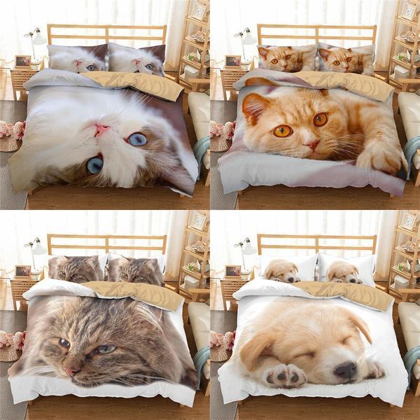 zeimon sweet cat dog bedding set lovely animals soft microfiber 2/3pcs duvet cover with pillowcase full single double size1
zeimon sweet cat dog bedding set lovely animals soft microfiber 2/3pcs duvet cover with pillowcase full single double size1
