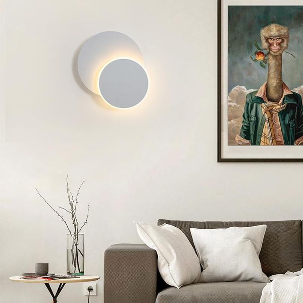 wall lamp led 180 degree rotation adjustable bedside light white black creative modern aisle round
wall lamp led 180 degree rotation adjustable bedside light white black creative modern aisle round