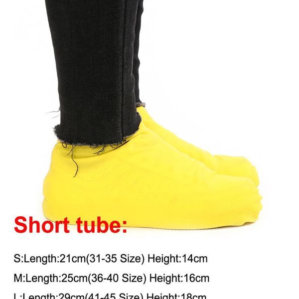 1pair anti rain emulsion shoe cover portable reusable thick sole waterproof foot wear travel accessories protective sqcgco
1pair anti rain emulsion shoe cover portable reusable thick sole waterproof foot wear travel accessories protective sqcgco