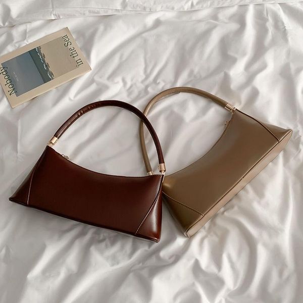 shoulder bags elegant solid color small for women 2021 pu leather underarm bag bolsa feminina female baguette
shoulder bags elegant solid color small for women 2021 pu leather underarm bag bolsa feminina female baguette