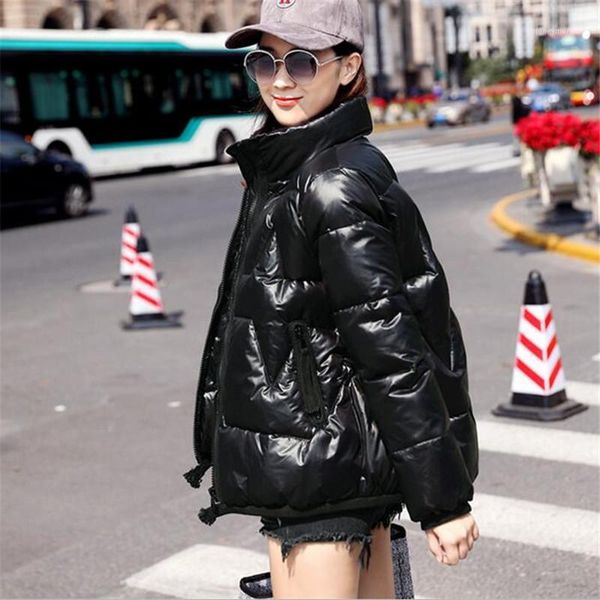 women's down & parkas 2021 winter white duck jacket women stand collar solid female coat loose womens short parka1, Black
women's down & parkas 2021 winter white duck jacket women stand collar solid female coat loose womens short parka1, Black