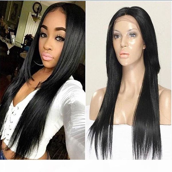 8a full lace wig brazilian full lace human hair wigs for black women straight lace front wigs with baby hair, Black;brown
8a full lace wig brazilian full lace human hair wigs for black women straight lace front wigs with baby hair, Black;brown