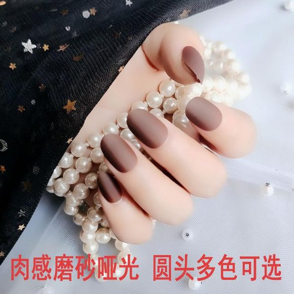 false nails nail tips finished small round head matte fake hand paint european and american style art, Red;gold
false nails nail tips finished small round head matte fake hand paint european and american style art, Red;gold
