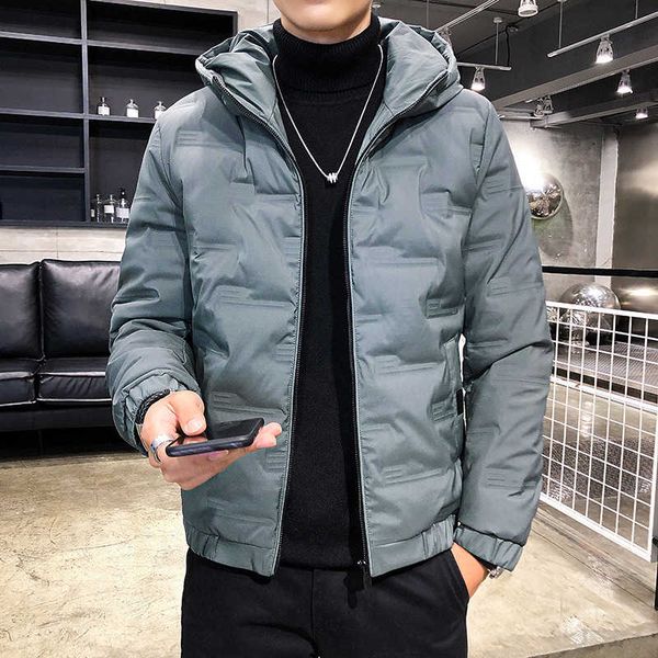 2020 winter new korean brand short men's fashion youth hooded down jacket, Black;brown
2020 winter new korean brand short men's fashion youth hooded down jacket, Black;brown