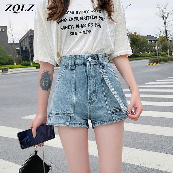 zqlz vintage high waist denim summer shorts women 2020 new washing black short jeans mujer casual mini jean shorts female1, White;black
zqlz vintage high waist denim summer shorts women 2020 new washing black short jeans mujer casual mini jean shorts female1, White;black