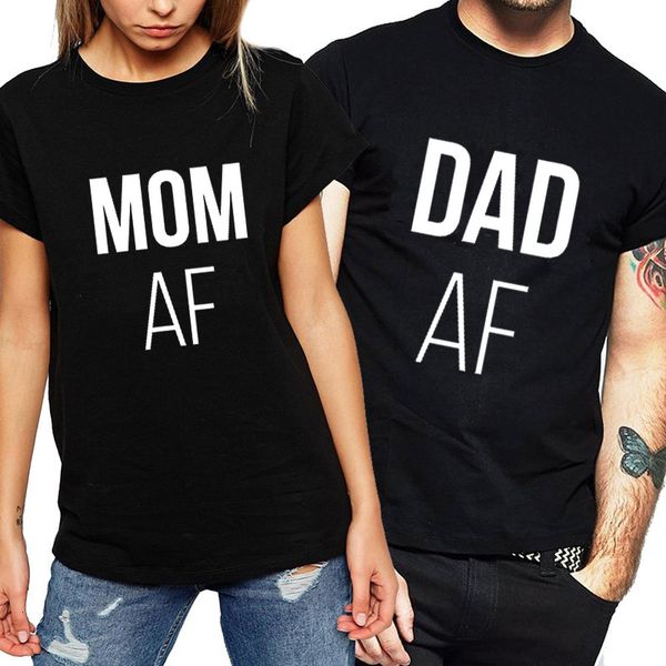 2020 couple t-shirt short sleeve crew collar tshirt femme women's shirts t shirt women letter print dad mom, White
2020 couple t-shirt short sleeve crew collar tshirt femme women's shirts t shirt women letter print dad mom, White
