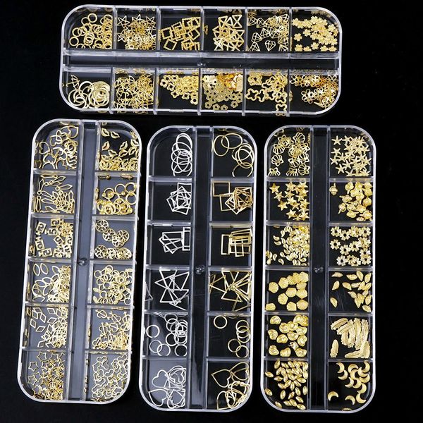 manicure 12 geometry jewelry metal rivet rhinestone star moon diamond shell hollow circle gold for uv resin epoxy mold deco wmtmre bdesybag, Black
manicure 12 geometry jewelry metal rivet rhinestone star moon diamond shell hollow circle gold for uv resin epoxy mold deco wmtmre bdesybag, Black