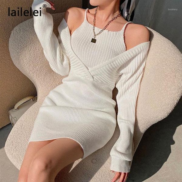 spring new 2021 knitted off-shoulder bodycon sweater short dress fake two-piece backless spaghetti strap retro vestidos1, Black;gray
spring new 2021 knitted off-shoulder bodycon sweater short dress fake two-piece backless spaghetti strap retro vestidos1, Black;gray