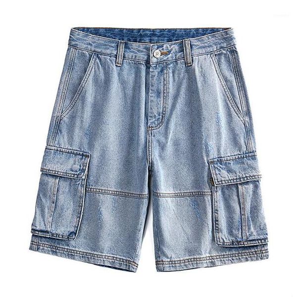 moruancle mens summer cargo denim shorts with big pockets loose fit tactical short jeans man baggy jeans shorts plus size 28-421, Blue
moruancle mens summer cargo denim shorts with big pockets loose fit tactical short jeans man baggy jeans shorts plus size 28-421, Blue