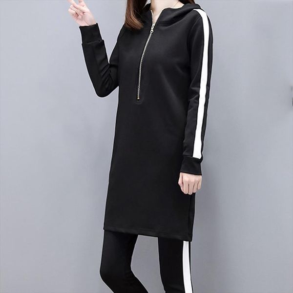 in stock 2019 slim black hoodies women set plus size stripe side casual two piece set women zipper long hooded sweatshirt pant, Gray
in stock 2019 slim black hoodies women set plus size stripe side casual two piece set women zipper long hooded sweatshirt pant, Gray