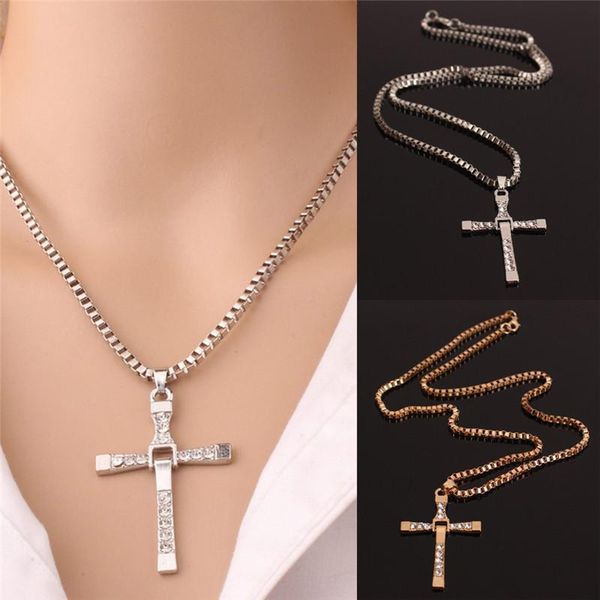 chains men jewelry classic rhinestone pendant sliver color cross necklaces choker gifts christmas gift long necklace, Silver
chains men jewelry classic rhinestone pendant sliver color cross necklaces choker gifts christmas gift long necklace, Silver