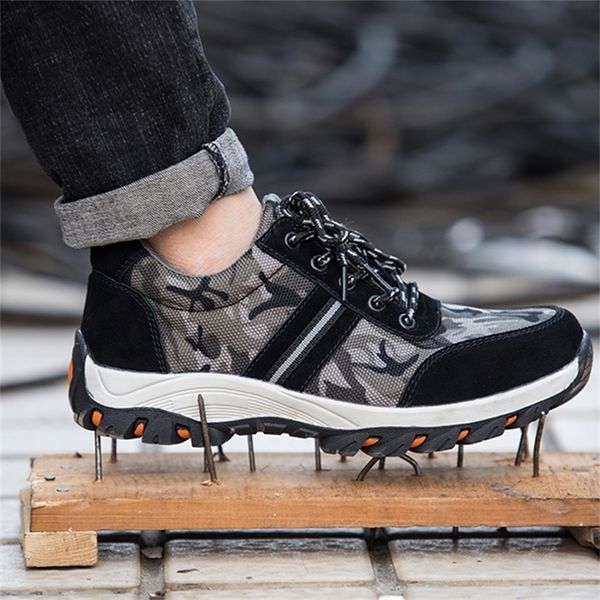 dropshipping safety shoes men's plus size outdoor steel toe cap military work men camouflage army puncture proof boots y200915, Black;brown
dropshipping safety shoes men's plus size outdoor steel toe cap military work men camouflage army puncture proof boots y200915, Black;brown