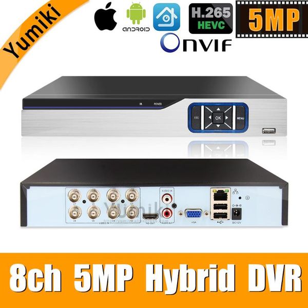6 в 1 h.265 + 8ch ahd видео гибридный рекордер для 5mp / 4mp / 3мп / 1080p / 720p камера xmeye onvif p2p cctv dvr ahd dvr поддержка usb wifi, Black;white
6 в 1 h.265 + 8ch ahd видео гибридный рекордер для 5mp / 4mp / 3мп / 1080p / 720p камера xmeye onvif p2p cctv dvr ahd dvr поддержка usb wifi, Black;white