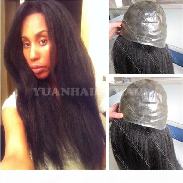 8a quality 1b kinky straight peruvian human hair virgin full thin skin wig for black women ing, Black;brown
8a quality 1b kinky straight peruvian human hair virgin full thin skin wig for black women ing, Black;brown