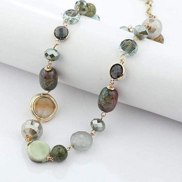 chokers selling unique vintage bohemia beaded necklace for women artificial crystal short jewelry pd-061, Golden;silver
chokers selling unique vintage bohemia beaded necklace for women artificial crystal short jewelry pd-061, Golden;silver