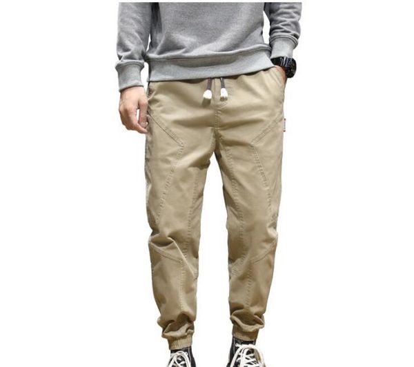 men's pants spring and autumn trousers loose-fitting overalls, pure cotton straight casual, Black
men's pants spring and autumn trousers loose-fitting overalls, pure cotton straight casual, Black
