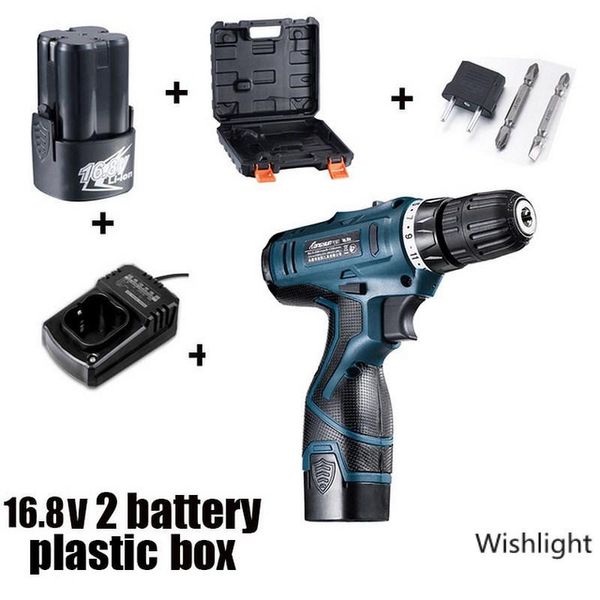 electric cordless screwdriver drill rechargeable 2 battery lithium multi-function household screwdrivers power screw driver tool
electric cordless screwdriver drill rechargeable 2 battery lithium multi-function household screwdrivers power screw driver tool