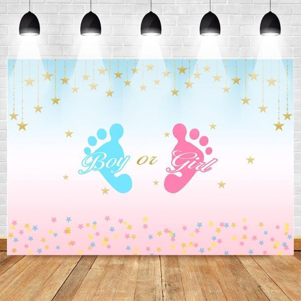 gender reveal backdrop boy or girl little feet backdrops pink blue little star baby shower background gender surprise party prop1
gender reveal backdrop boy or girl little feet backdrops pink blue little star baby shower background gender surprise party prop1